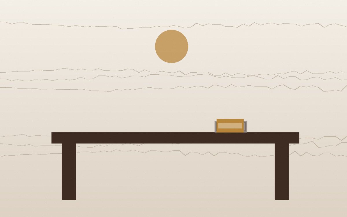 Oil being wiped into a walnut tabletop with a lint-free cloth, grain deepening